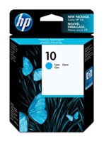 Cartucho de tinta cian HP 10 (C4841A)